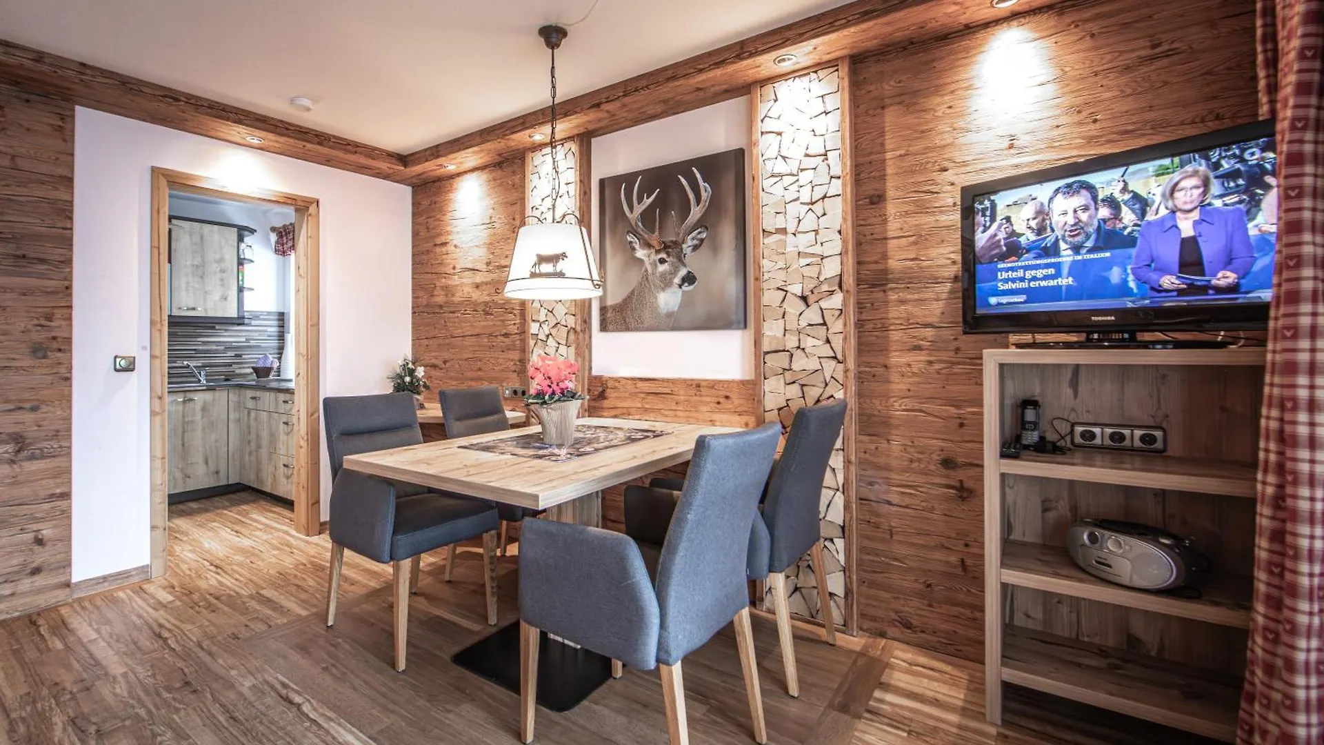 Apartmán Brunnenhof Oberstdorf - Ferienwohnungen Mit Hotel Service Německo